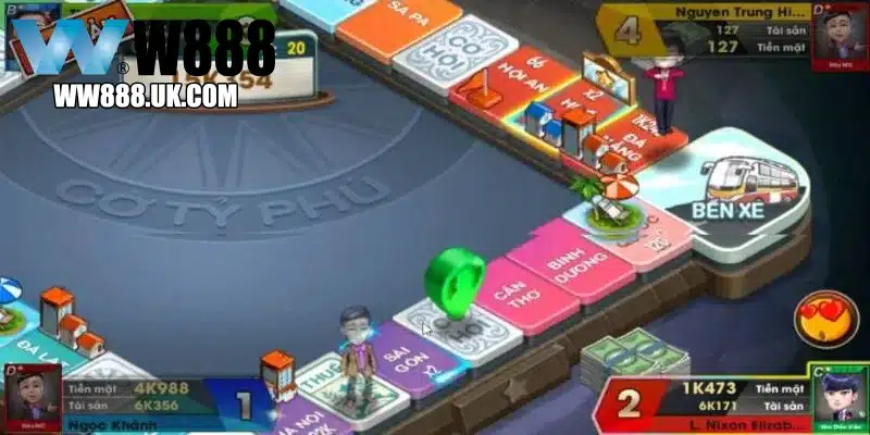 Hướng dẫn luật chơi cờ tỷ phú online cho người mới